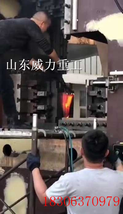 1600吨框架式快速自由锻液压机试运行