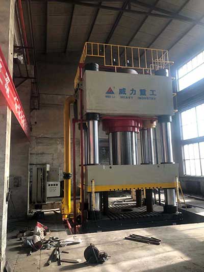 紫铜冲压成型液压机